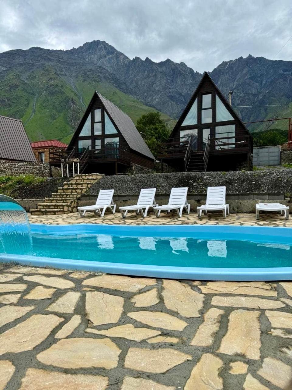 Вилла Morning Star Kazbegi Экстерьер фото
